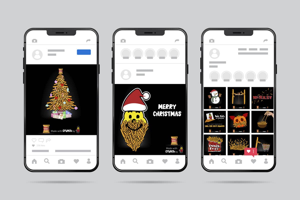 mr riley's brand social media post